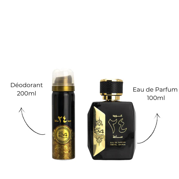 Ard Al Zaafaran - Oud 24 Hours + Deodorant